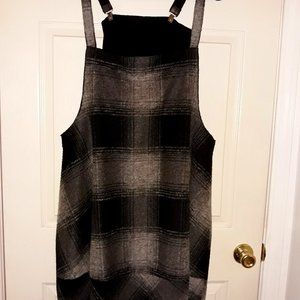 Women's Plaid Wool Jumper 3X
